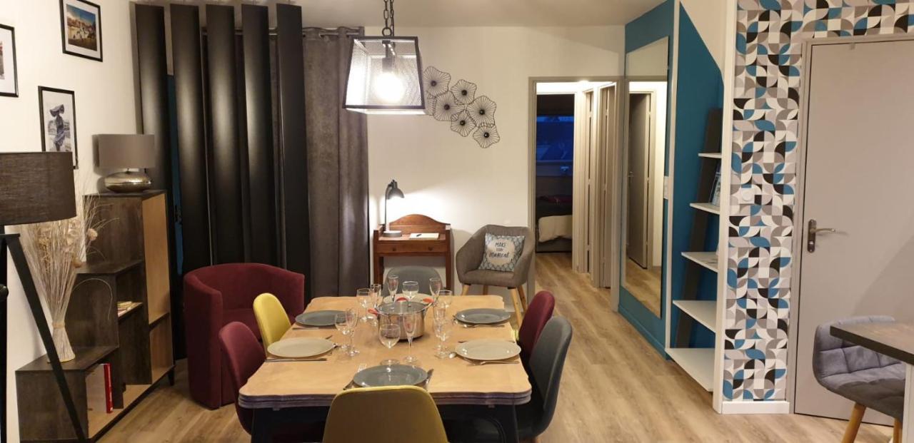 Coeur De Troyes T4 Terrasse 5Eme Etage Centre Ville Wifi Parking מראה חיצוני תמונה