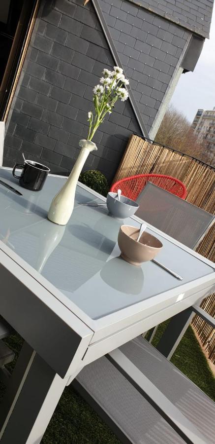 Coeur De Troyes T4 Terrasse 5Eme Etage Centre Ville Wifi Parking מראה חיצוני תמונה